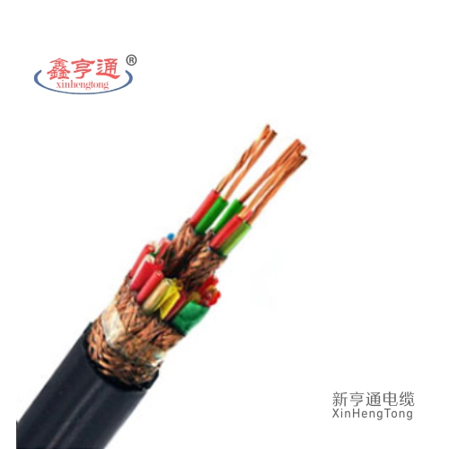 DJYPVR:对绞铜线编织分屏蔽PVC护套软计算机电缆线