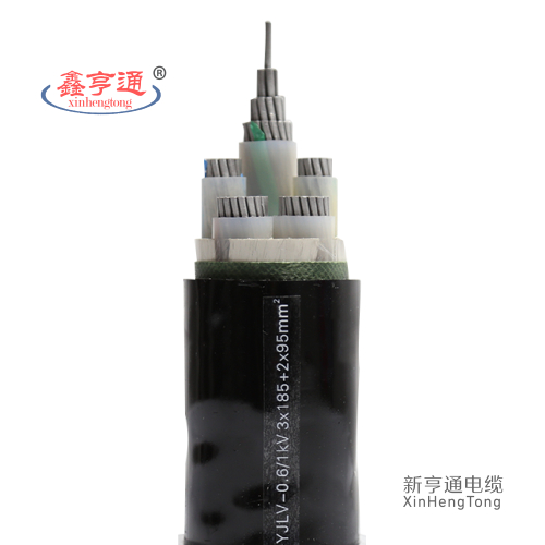 YJLV产品名称:铜(铝)芯交联聚乙烯绝缘聚氯乙烯护套(阻燃耐火)电力电缆
