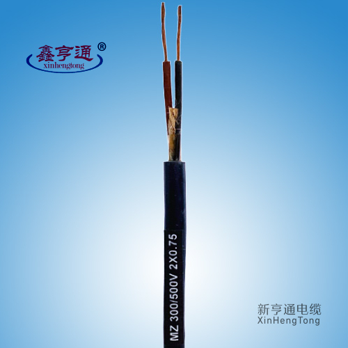 矿用阻燃电缆MZ 300/500V 2x0.75