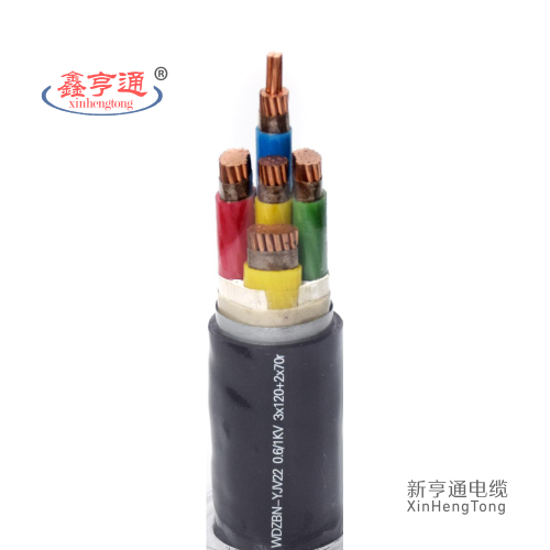 WDZBN-YJV22 0.6/1KV 3X120+2X70