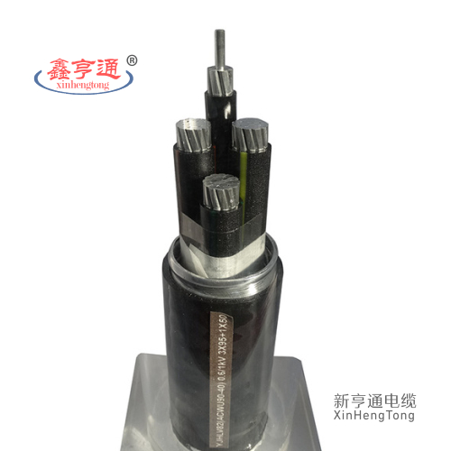 YJHLV82(ACWU90-40) 0.6/1kV 3X95+1X50