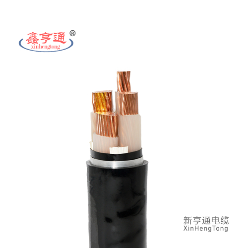 铝芯交联聚乙烯绝缘钢带铠装聚氯乙烯护套电力电缆 YJLV-0.6/1kV