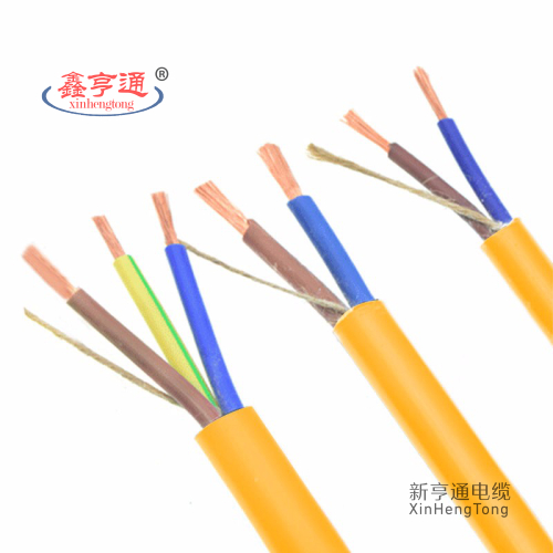 FD-RVV 铜芯护套阻燃耐火软电缆